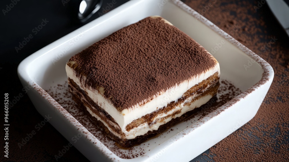 Close-Up of Delicious Tiramisu Close-Up of Delicious Tiramisu
