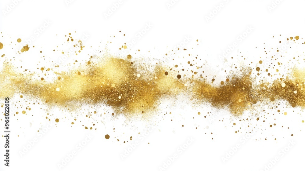 Gold splatter border with a sparkling texture, set against a transparent background, ideal for elegant framing. Gold splatter border with a sparkling texture, set against a transparent background, ideal for elegant framing.