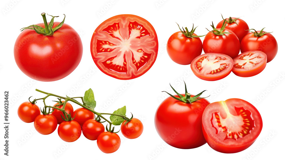Tomato png cut out set Tomato png cut out set