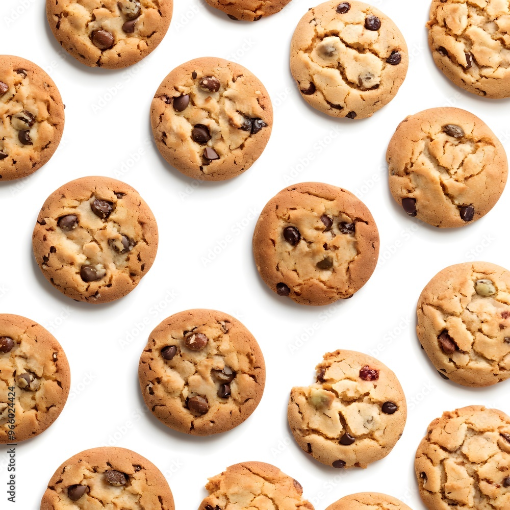 cookies on a white background cookies on a white background