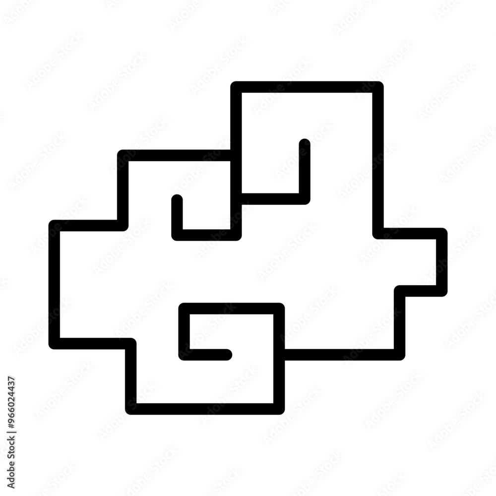 Fototapeta premium Fantasy Cloud icon