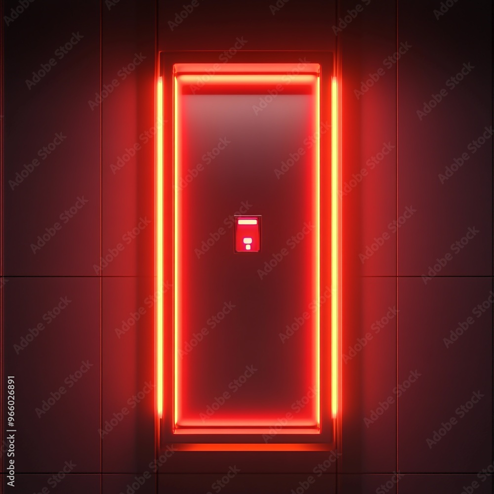 3D Elevator Icon: Vertical Transportation and Building Access Illustration Logo 3D Elevator Icon: Vertical Transportation and Building Access Illustration Logo