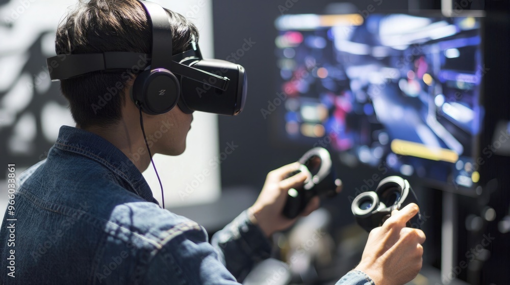 Innovative VR Gaming Developer Fine-Tuning Virtual Environments for Immersive Experience Innovative VR Gaming Developer Fine-Tuning Virtual Environments for Immersive Experience
