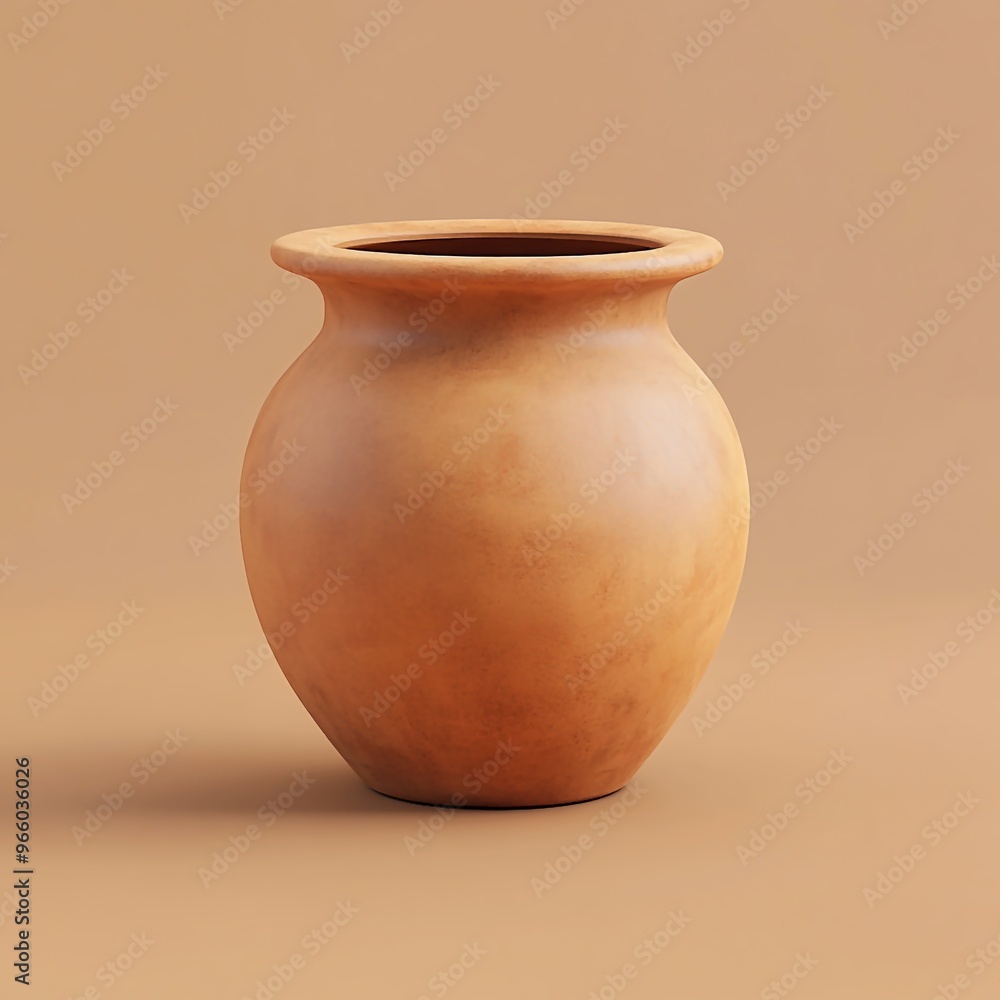 3D Pottery Icon: Ceramic Art and Crafting Illustration Logo 3D Pottery Icon: Ceramic Art and Crafting Illustration Logo