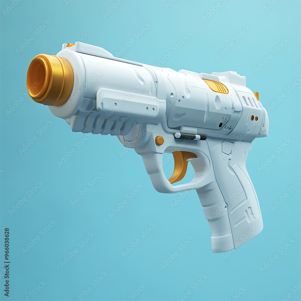 3D Spray Gun Icon: Paint Application and Coating Tool Illustration Logo 3D Spray Gun Icon: Paint Application and Coating Tool Illustration Logo