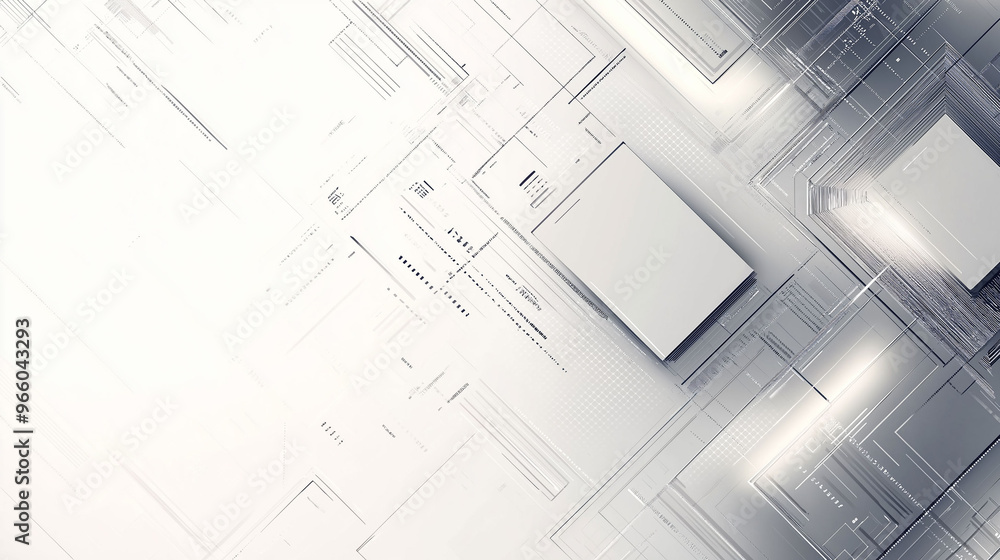 グレーの資格をもいいた背景素材