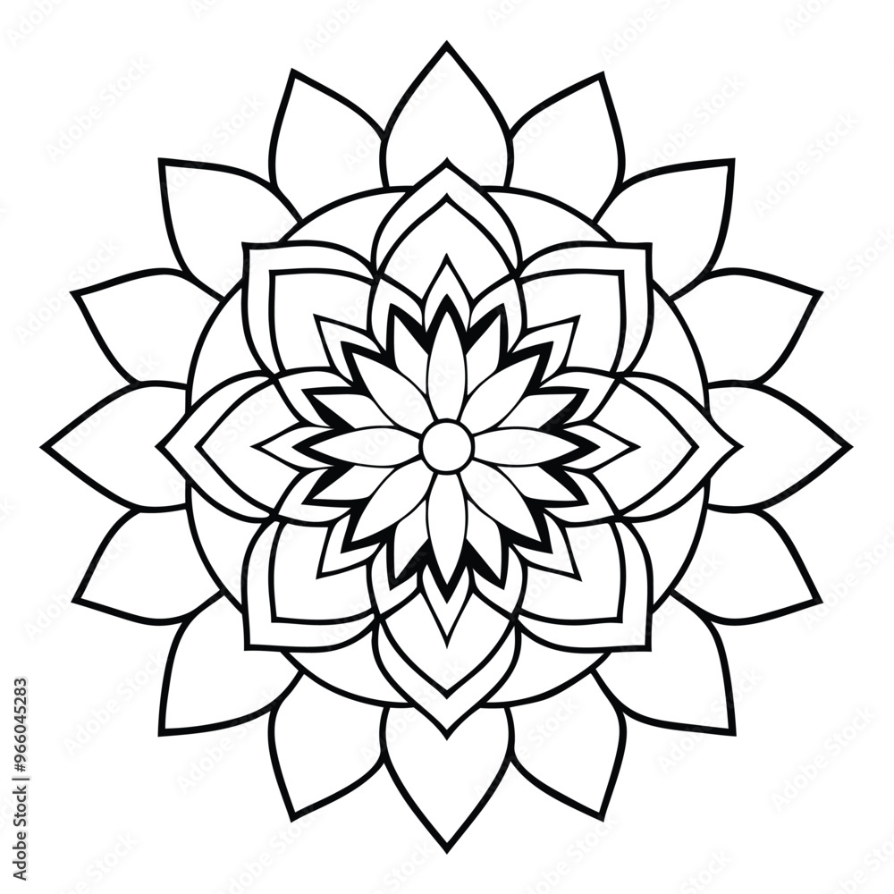 Ornamental luxury mandala pattern design vector download Ornamental luxury mandala pattern design vector download