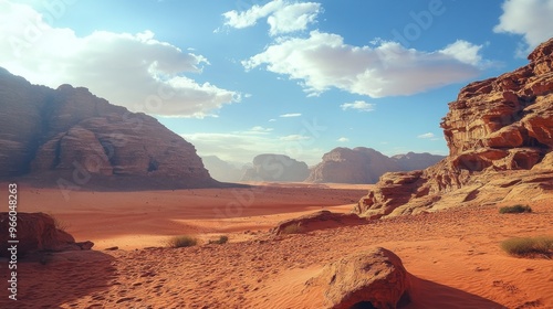 Beautiful Desert Nature Landscape