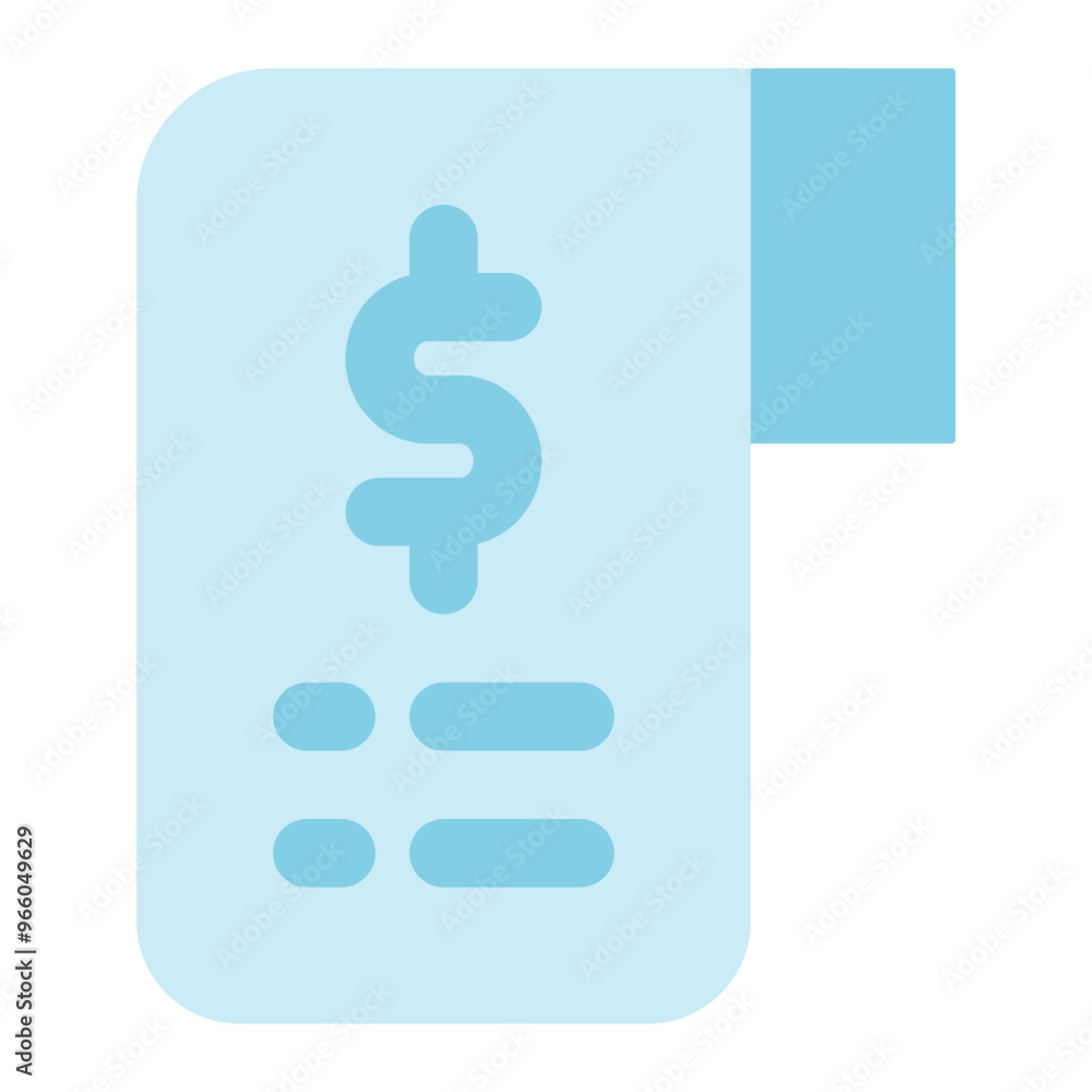 bill icon for illustration bill icon for illustration