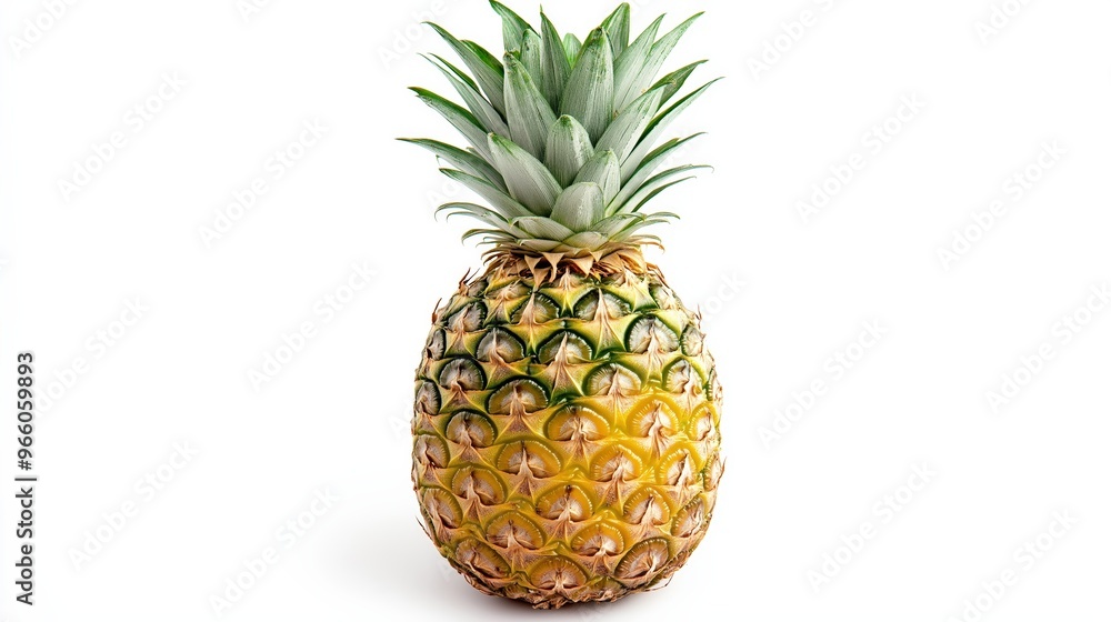 Pineaple isolated stock photo on white background Pineaple isolated stock photo on white background