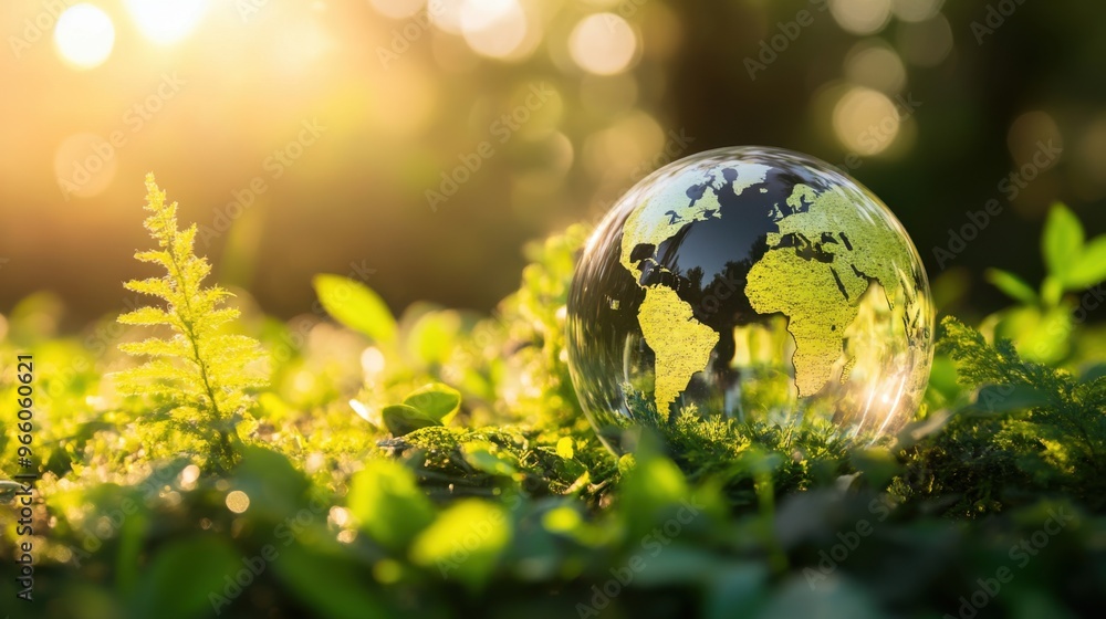 Transparent background ESG report, showing environmental Transparent background ESG report, showing environmental