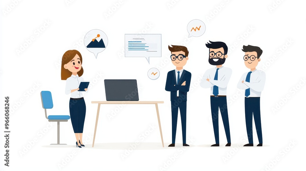 Dynamic Team of Professionals Strategizing Marketing Initiatives Using Collaborative Digital Tools Dynamic Team of Professionals Strategizing Marketing Initiatives Using Collaborative Digital Tools