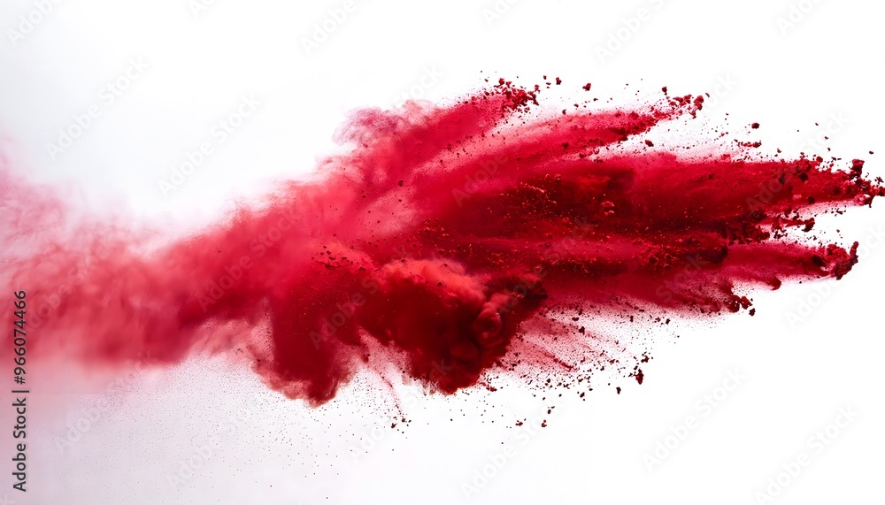 bright red festival powder burst for industrial print and design bright red festival powder burst for industrial print and design