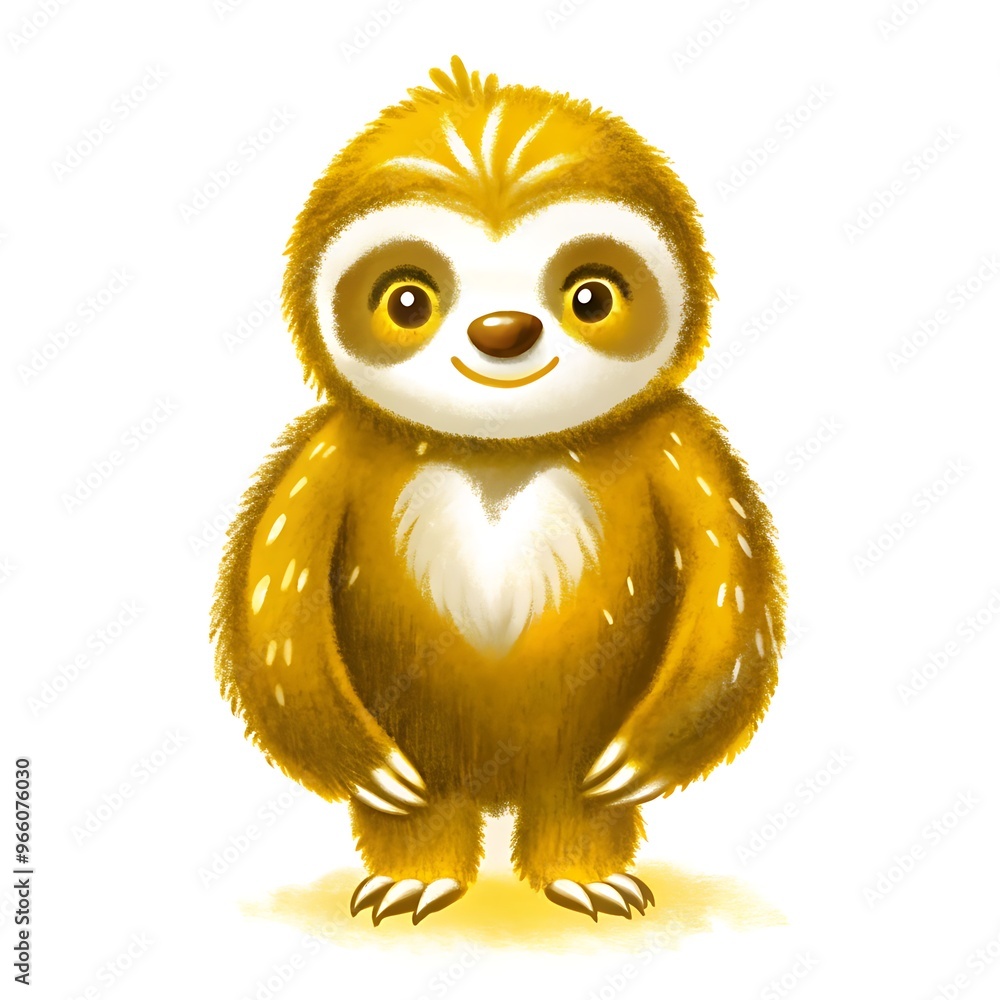 Cute Sloth Illustration