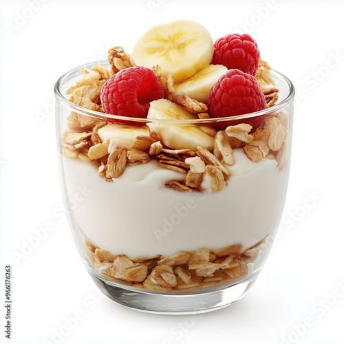 Yogurt Parfait Isolated