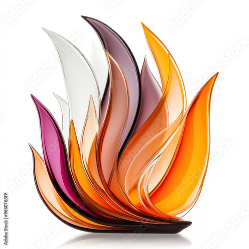 Blown Glass Isolated