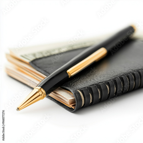 Checkbook Isolated