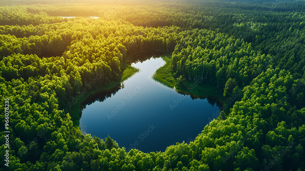Aerial landscape of the lake and part of the green forest in a daylight Aerial landscape of the lake and part of the green Aerial top of Ukrainian part of Carpathians Mountains, Generative AI Aerial landscape of the lake and part of the green forest in a daylight Aerial landscape of the lake and part of the green Aerial top of Ukrainian part of Carpathians Mountains, Generative AI