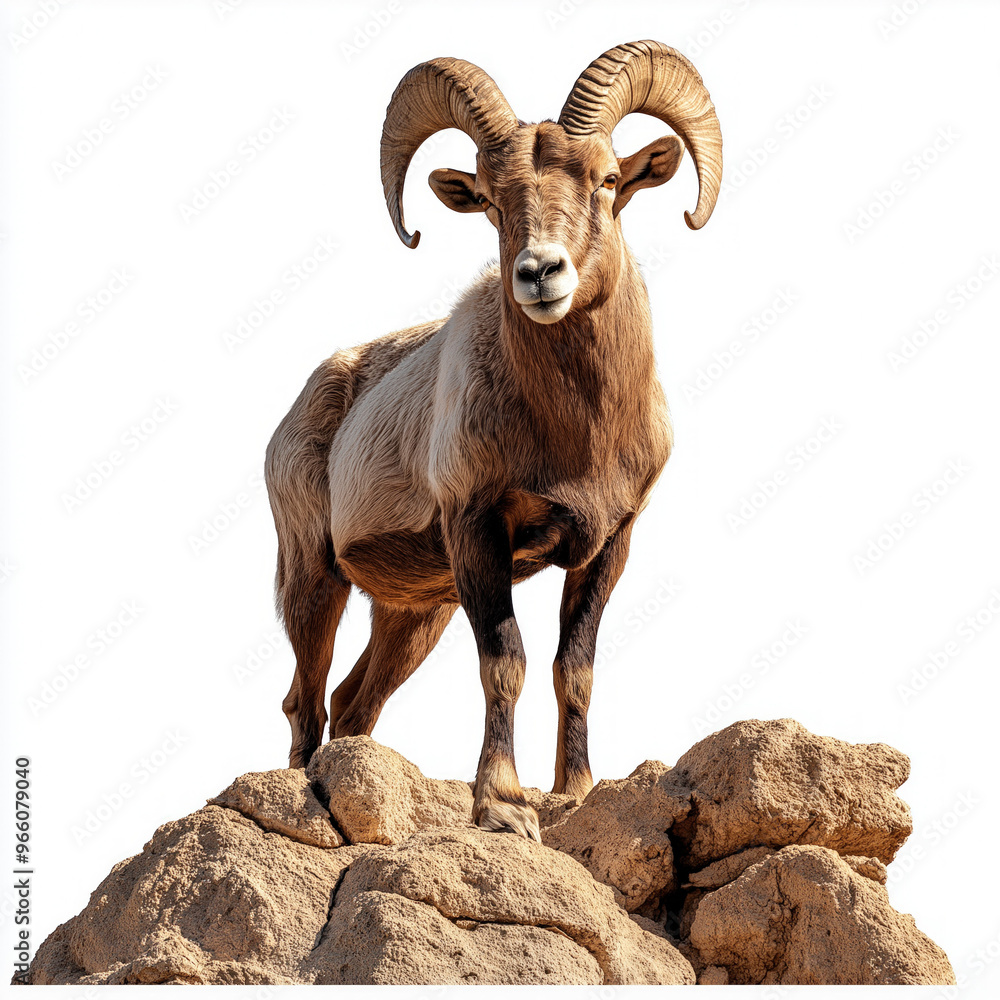 Obraz premium Ibex Isolated