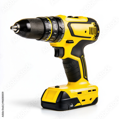 Pneumatic Drill Isolated