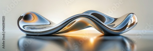 Wallpaper Mural Liquid Metal 3d Shapes, Longing, Balance, Fluctuation Concept, Color Flowing Shapes Torontodigital.ca