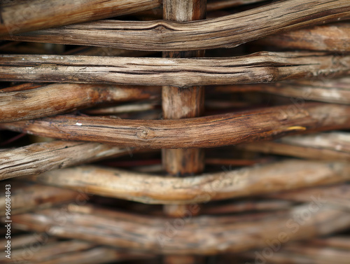 close up of a pile of logs