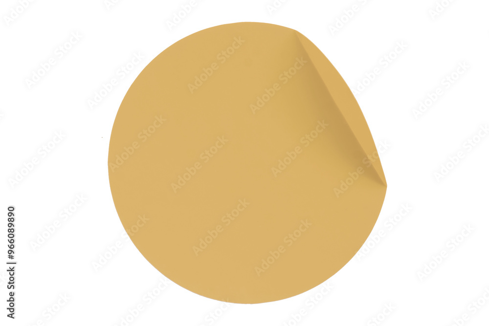 Separate glossy light brown circle stickers on transparent background. Separate glossy light brown circle stickers on transparent background.