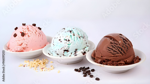 ice cream with chocolate