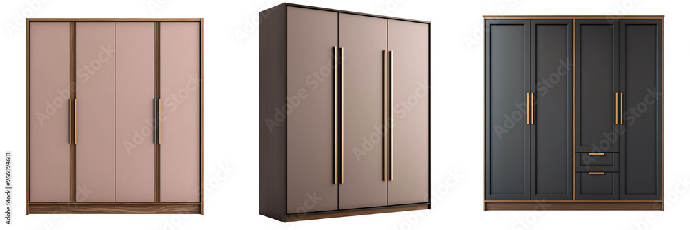 3D Model of Modern Minimalist Wardrobe Luxury Bedroom Furniture Matte Finish Isolated on White and Transparent Background 3D Model of Modern Minimalist Wardrobe Luxury Bedroom Furniture Matte Finish Isolated on White and Transparent Background