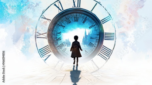 Timeless Dimensions - A Cinematic Collage Tribute to Time Traveling Journeys