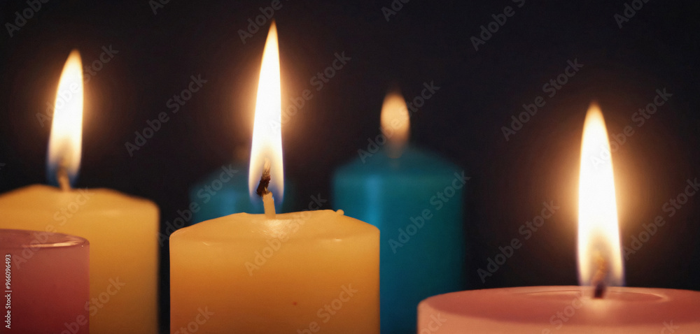 Four Candles Burning In The Dark Four Candles Burning In The Dark