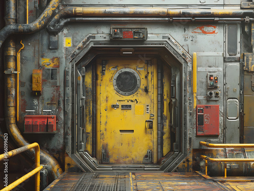 door industrial sci-fi