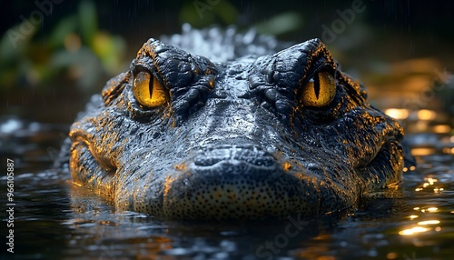 head of a crocodile