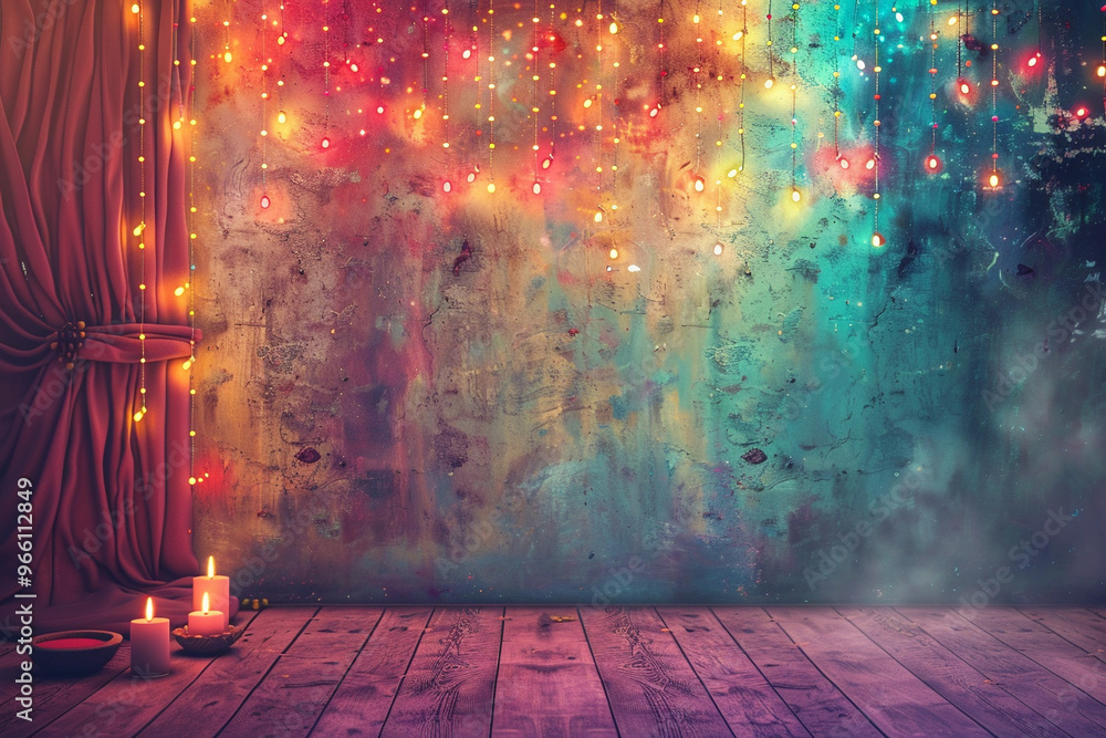 Beautiful greeting card with bright holiday composition for happy and celebrate Diwali Beautiful greeting card with bright holiday composition for happy and celebrate Diwali