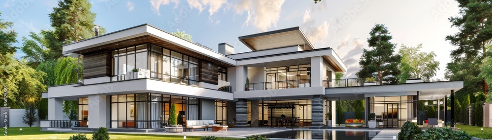 Modern Luxury Home with Pool and Terrace Modern Luxury Home with Pool and Terrace