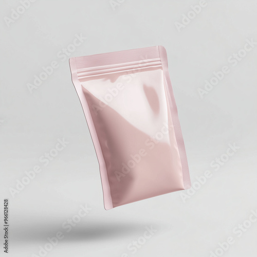 Wallpaper Mural mockup blue standing pouch flying in the air, mockup for advertising, Ai generated images Torontodigital.ca