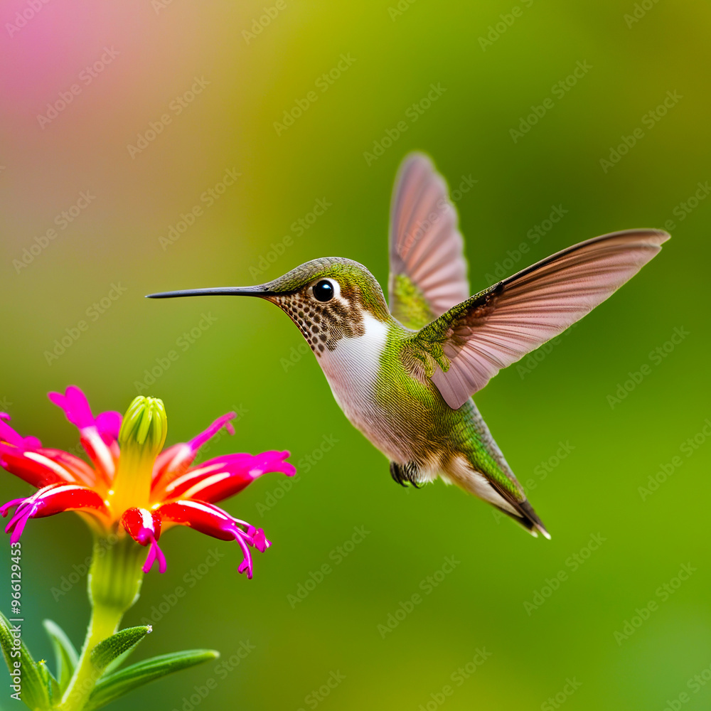 Fototapeta premium hummingbird in flight