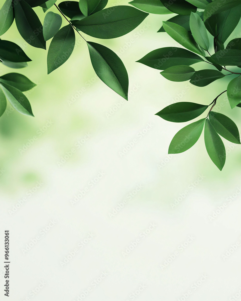 Lush green leaves create serene and calming backdrop, perfect for nature themed designs or projects. soft lighting enhances peaceful atmosphere, inviting tranquility Lush green leaves create serene and calming backdrop, perfect for nature themed designs or projects. soft lighting enhances peaceful atmosphere, inviting tranquility
