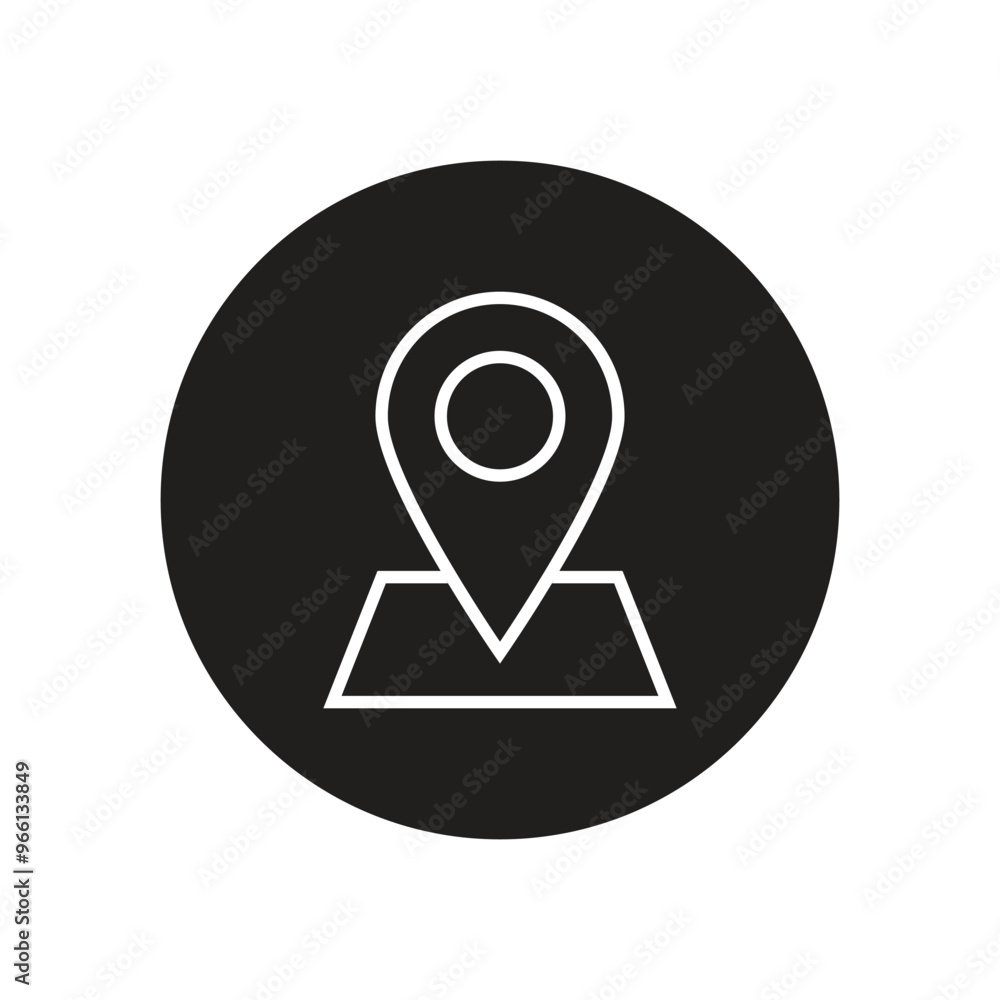 Line Out Flat Icon With Circle and Without Circle. Line Out Flat Icon With Circle and Without Circle.