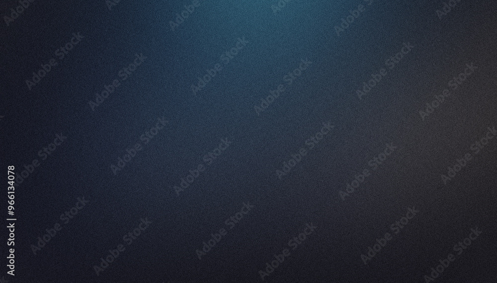 Grainy texture and light spot on abstract blue background Grainy texture and light spot on abstract blue background