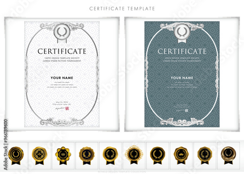 賞状２３０　certificate　award　表彰状　celebration