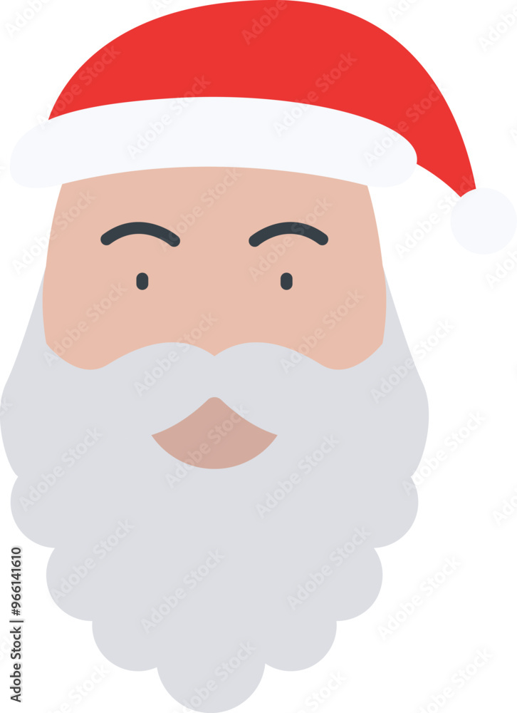 Iconic Santa Claus Illustration Representing Christmas Spirit, Gift Giving, and Festive Holiday Traditions Iconic Santa Claus Illustration Representing Christmas Spirit, Gift Giving, and Festive Holiday Traditions