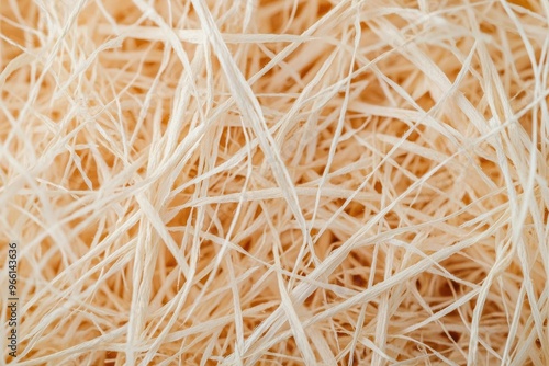 Detailed shot of paper fibers under a microscope, Papermaking fibers, microscopic view, precision