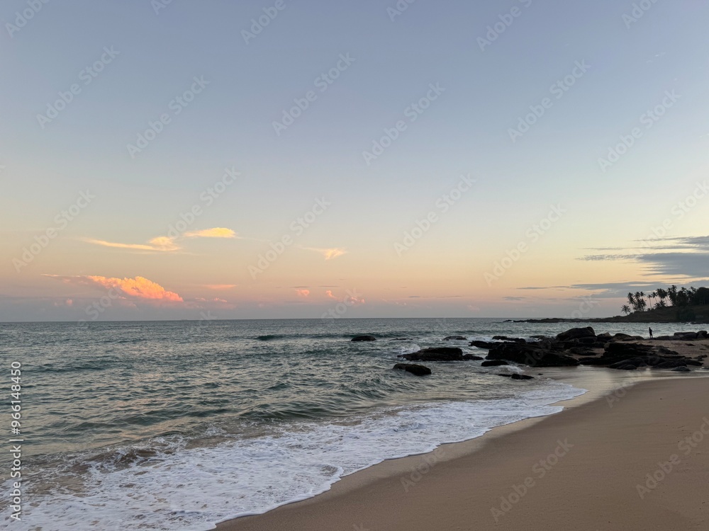 Fototapeta premium Sri Lankan sunset