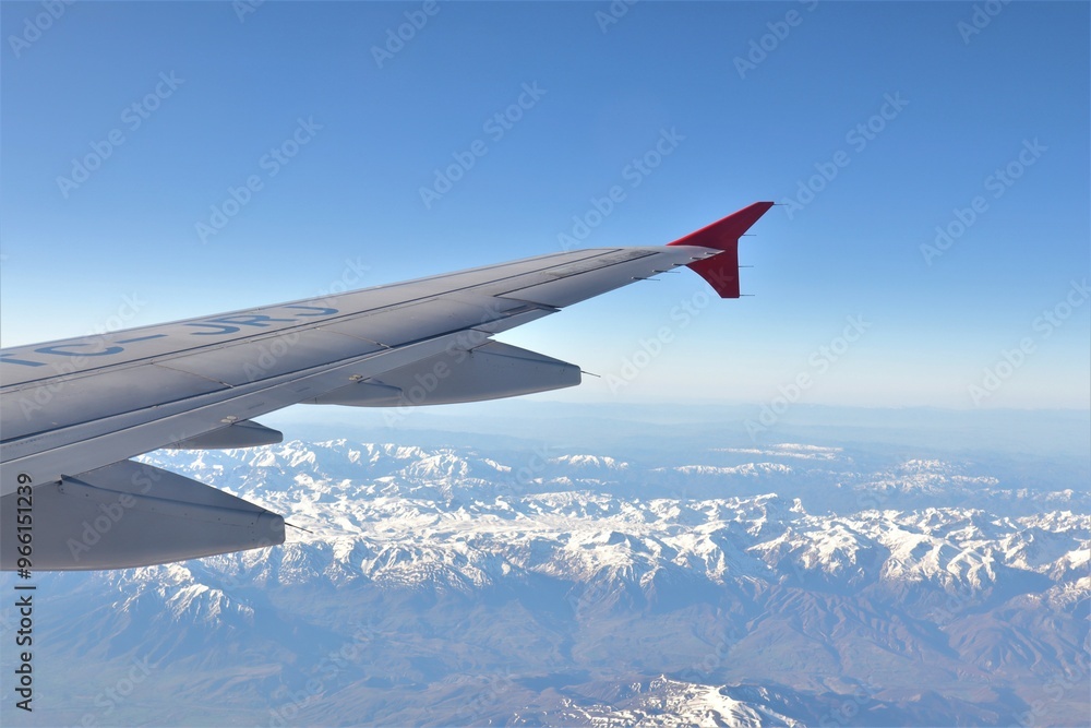 05.05.2024. Erzurum, Turkey. Aerial view of snow-capped mountains in summer in Erzurum, Turkey. A plane heading to Erzurum. 05.05.2024. Erzurum, Turkey. Aerial view of snow-capped mountains in summer in Erzurum, Turkey. A plane heading to Erzurum.