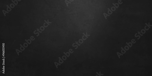 dark wall, black background, Close up of clean school horizontal chalkboard. Vector grungy texture with chalk rubbed out on black background, black leather, Dark gray background backdrop studio, wall.