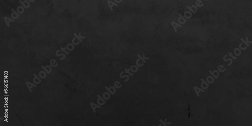 dark wall, black background, Close up of clean school horizontal chalkboard. Vector grungy texture with chalk rubbed out on black background, black leather, Dark gray background backdrop studio, wall.