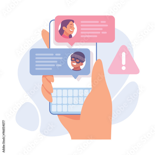 Man Criminal Commit Crime and Theft Vector Illustration