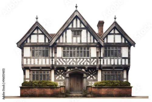 PNG Tudor architecture building window.