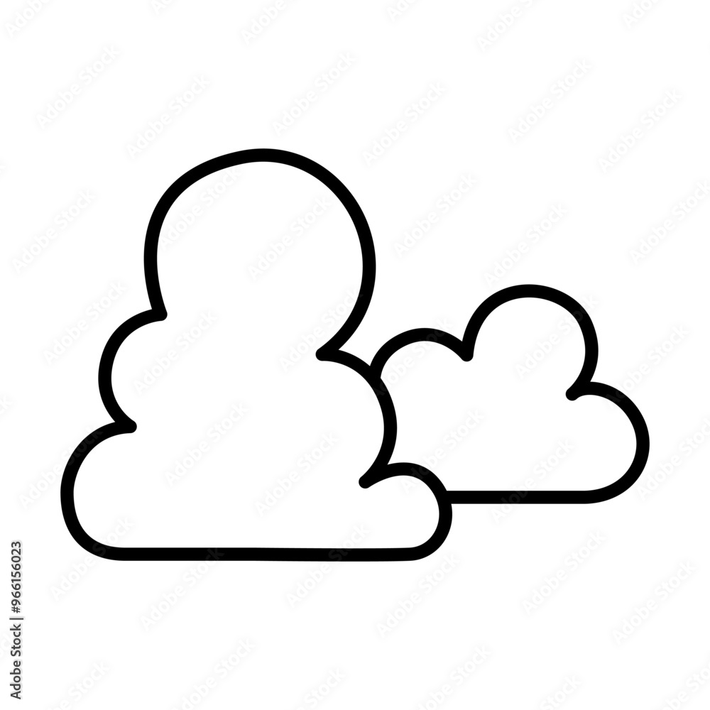 Obraz premium Cloud icon